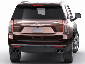 chevrolet suburban 2021 3D 模型
