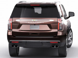 chevrolet suburban 2021 3D Model