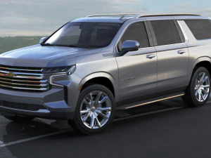 chevrolet suburban 2021 3D Model