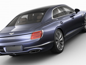 bentley flying spur 2020 3D 모델