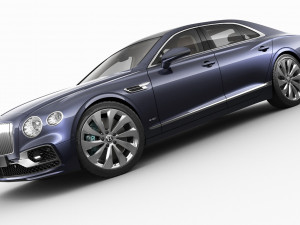 bentley flying spur 2020 3D 모델