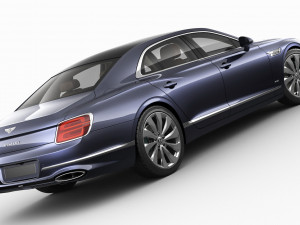 bentley flying spur 2020 3D 모델