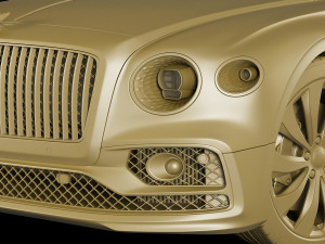 bentley flying spur 2020 3D 모델