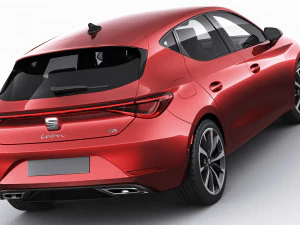 seat leon 2020 3D Model