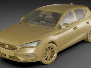 seat leon 2020 3D Model