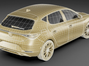 seat leon 2020 3D Model