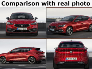 seat leon 2020 3D Model