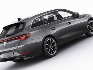 seat leon sportstourer 2020 3D Model