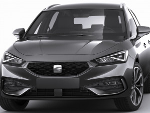 seat leon sportstourer 2020 3D Model