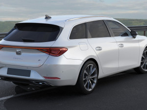 seat leon sportstourer 2020 3D Model