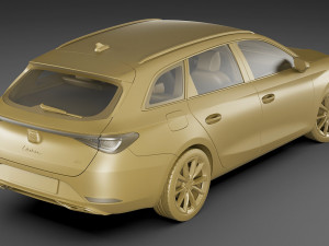 seat leon sportstourer 2020 3D Model