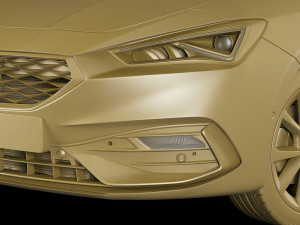 seat leon sportstourer 2020 3D Model
