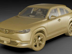 mazda mx-30 2020 3D Model