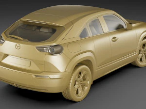 mazda mx-30 2020 3D Model