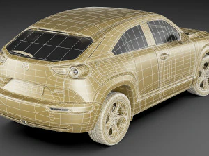 mazda mx-30 2020 3D Model