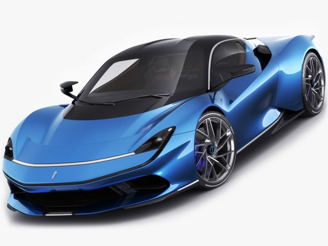 pininfarina battista 2019 Modello 3D .c4d .max .obj .3ds .fbx .stl .blend 