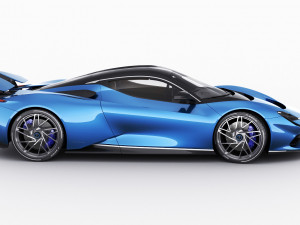 pininfarina battista 2019 Modello 3D