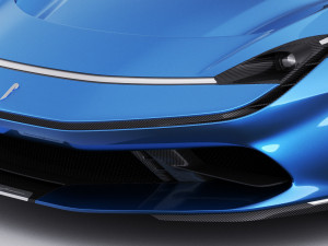 pininfarina battista 2019 Modello 3D