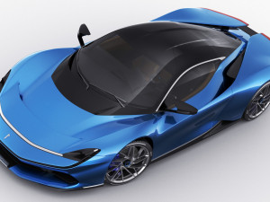 pininfarina battista 2019 Modello 3D