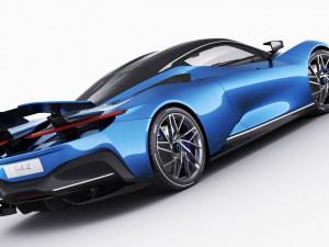 pininfarina battista 2019 Modello 3D