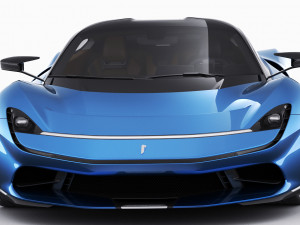 pininfarina battista 2019 Modello 3D