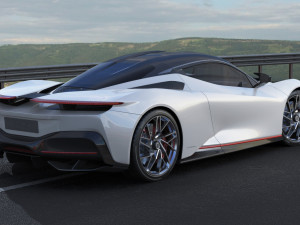 pininfarina battista 2019 Modello 3D