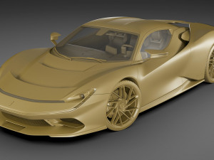 pininfarina battista 2019 Modello 3D