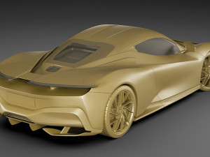 pininfarina battista 2019 Modello 3D