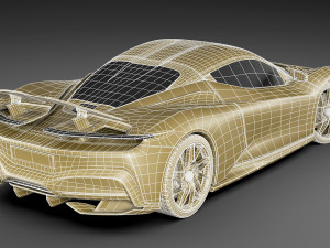 pininfarina battista 2019 Modello 3D