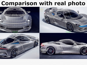 pininfarina battista 2019 Modello 3D