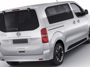 opel zafira life 2020 3D Model