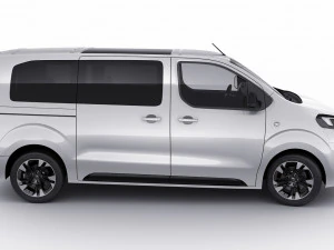 opel zafira life 2020 3D Model