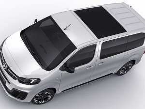 opel zafira life 2020 3D 모델