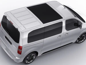 opel zafira life 2020 3D Model