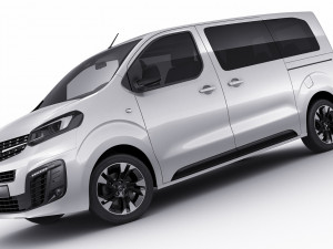 opel zafira life 2020 3D 모델