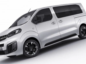 opel zafira life 2020 3D Model