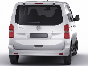 opel zafira life 2020 3D 모델