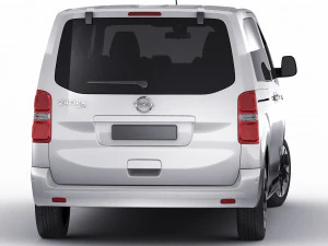 opel zafira life 2020 3D Model