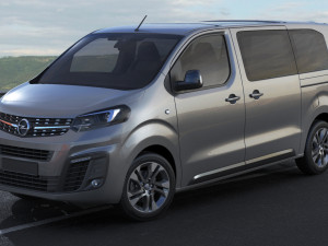opel zafira life 2020 3D 모델