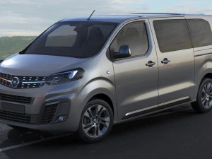 opel zafira life 2020 3D Model