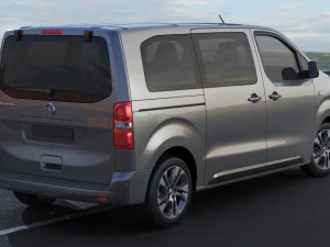 opel zafira life 2020 3D Model