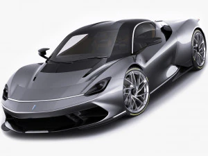 pininfarina battista 2020 Modelo 3D