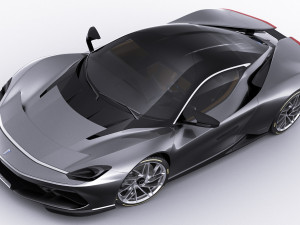 pininfarina battista 2020 3D Модель