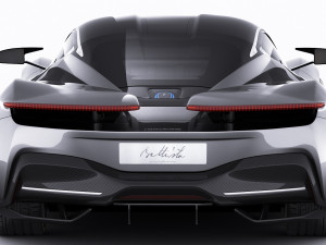 pininfarina battista 2020 3D Модель