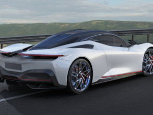 pininfarina battista 2020 3D Модель