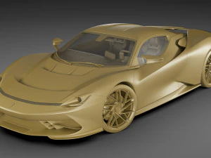 pininfarina battista 2020 3D Model