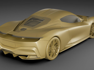 pininfarina battista 2020 3D Модель