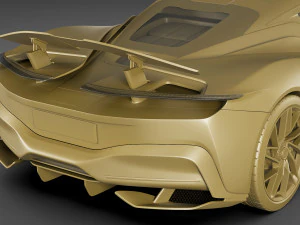 pininfarina battista 2020 3D Model