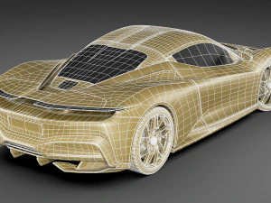 pininfarina battista 2020 3D Model
