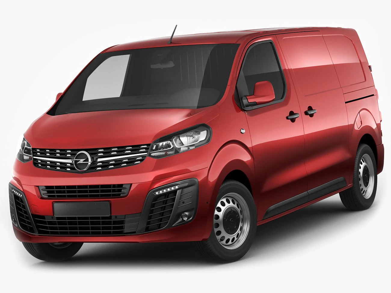 opel vivaro van 2020 3D Model .c4d .max .obj .3ds .fbx .stl .blend